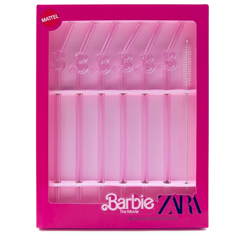 Barbie Zara collection-straws